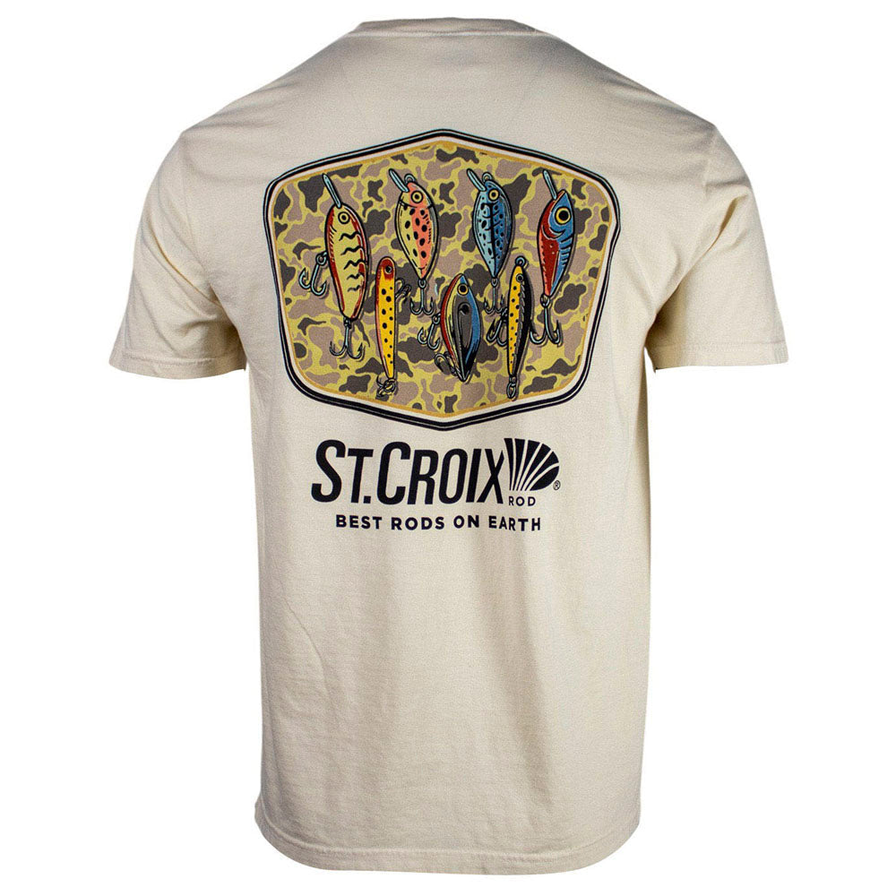 St. Croix Camo Lure Comfort Colors Tee